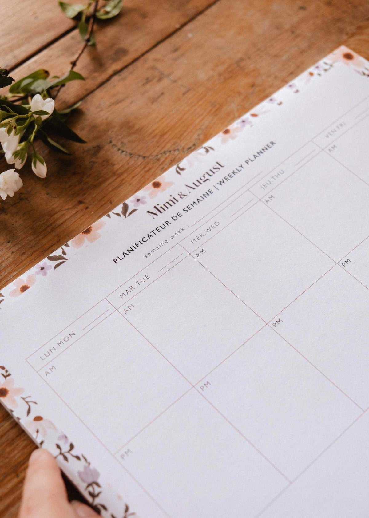 Petals Weekly Planner
