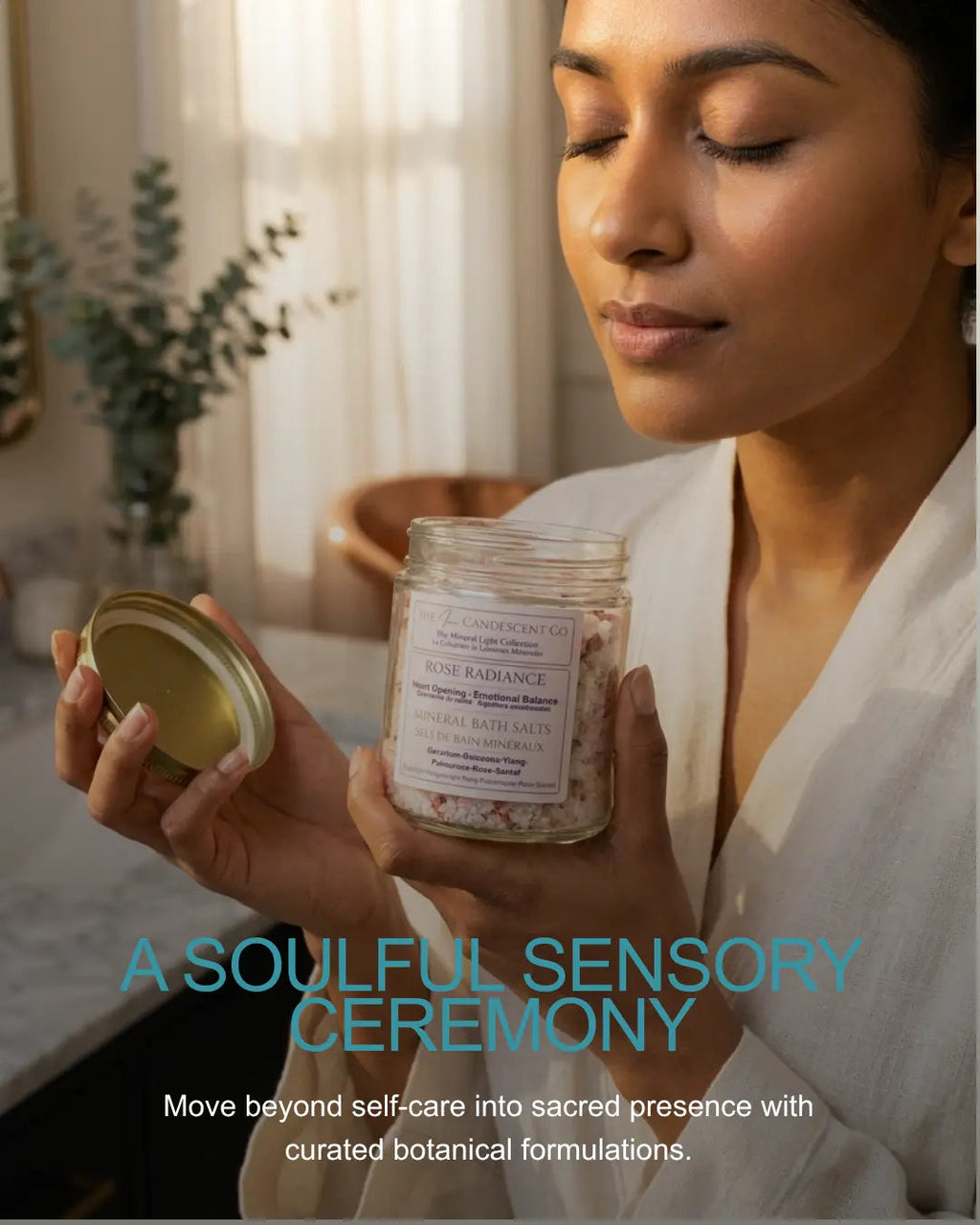 THE MINERAL LIGHT COLLECTION | LUXURY MINERAL BATH SOAK GIFT SET