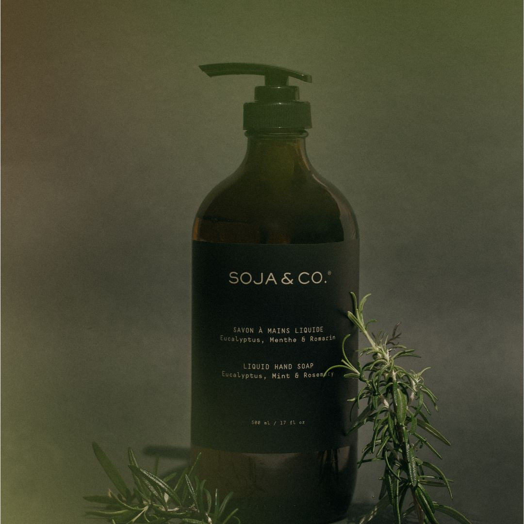 Savon à mains liquide 500 ml | Eucalyptus, Menthe & Romarin