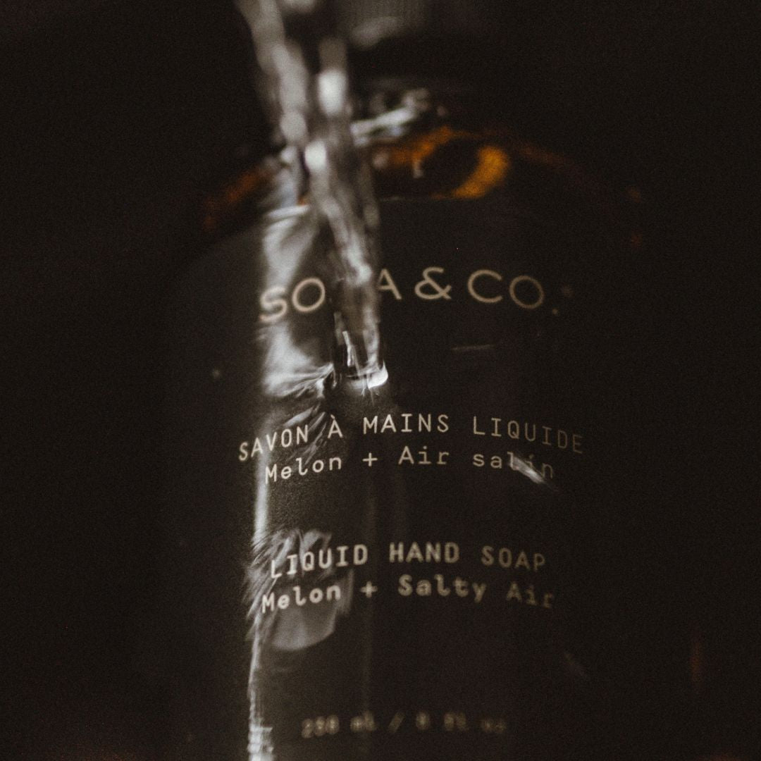 Savon à mains liquide 500 ml | Melon + Air salin