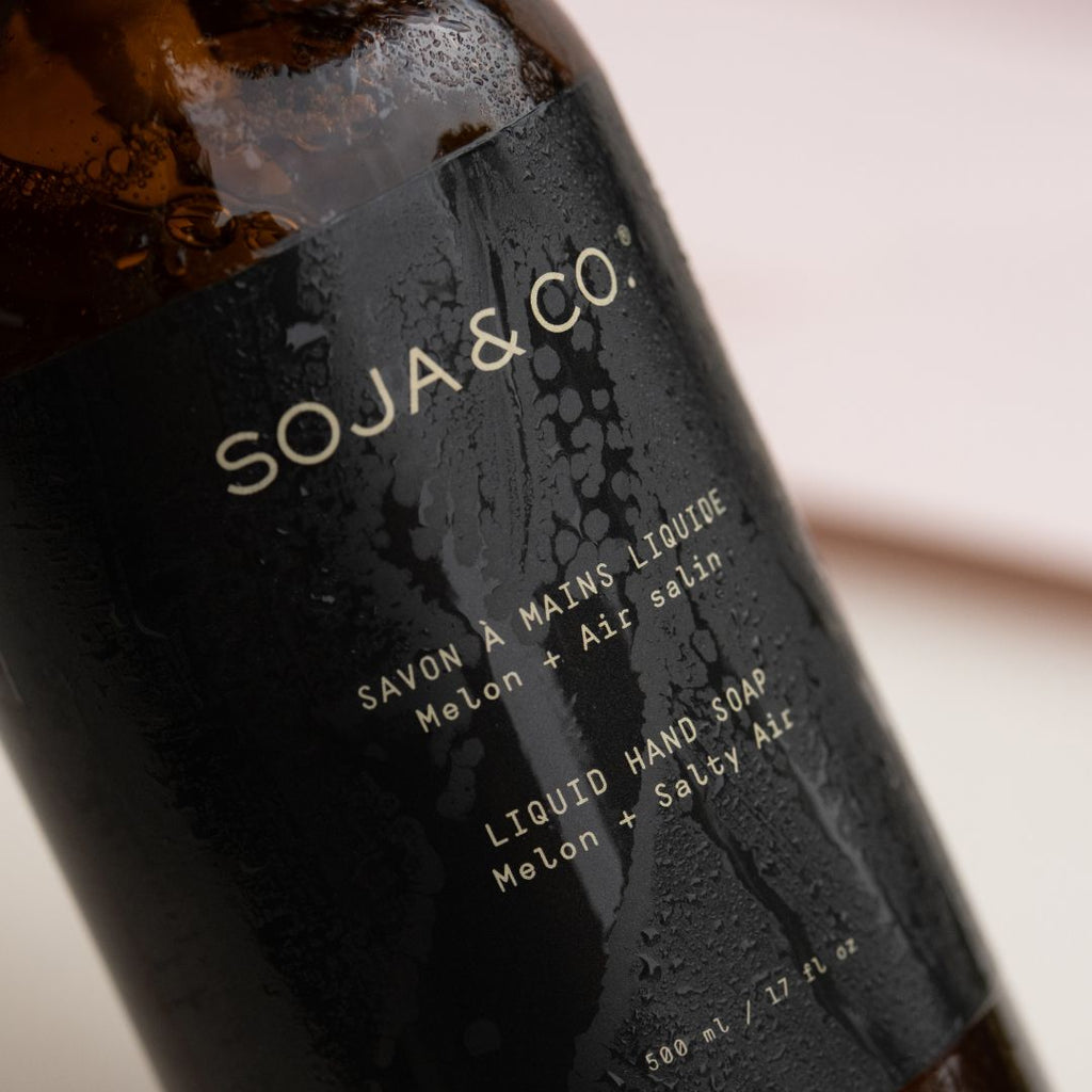 Savon à mains liquide 500 ml | Melon + Air salin