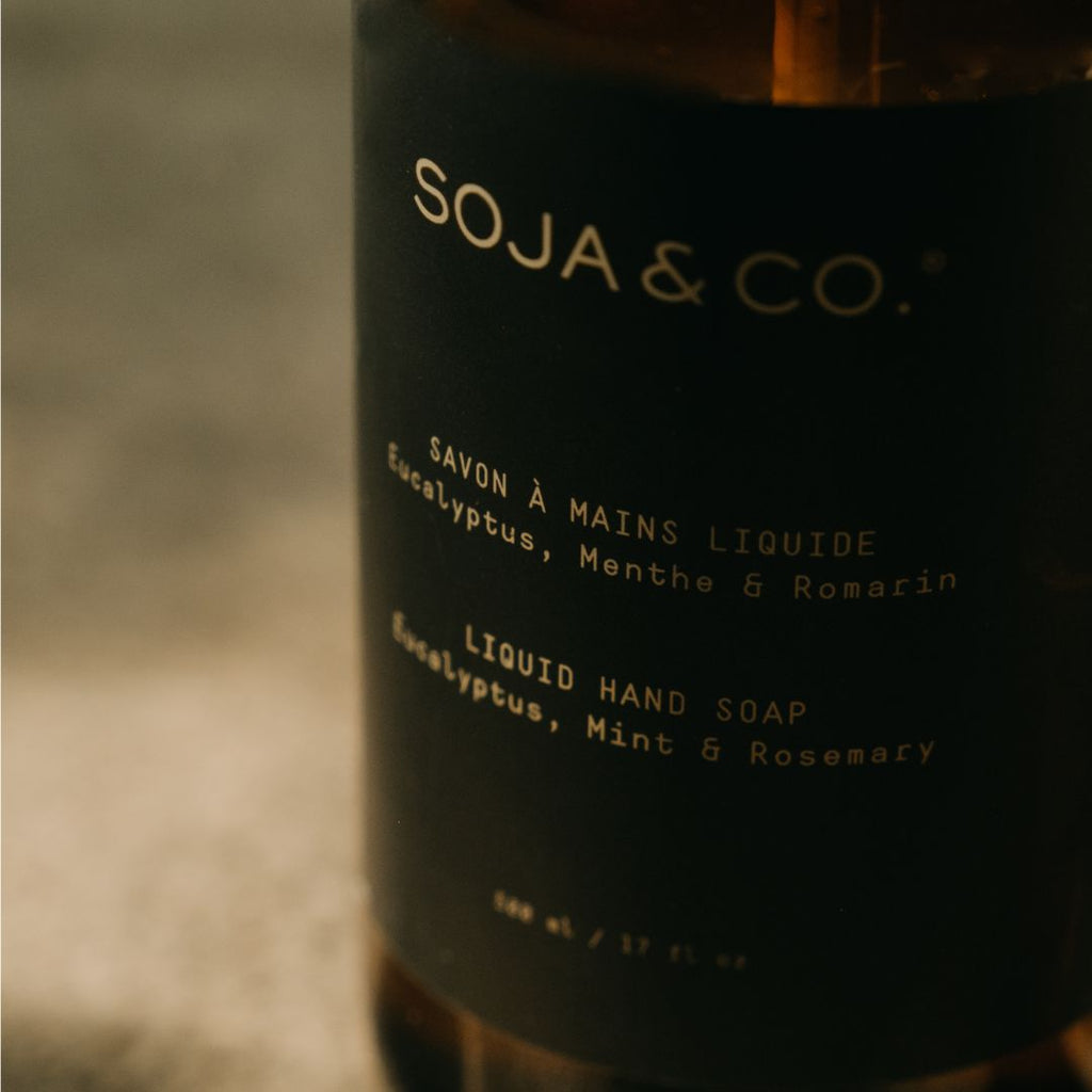 Savon à mains liquide 500 ml | Eucalyptus, Menthe & Romarin
