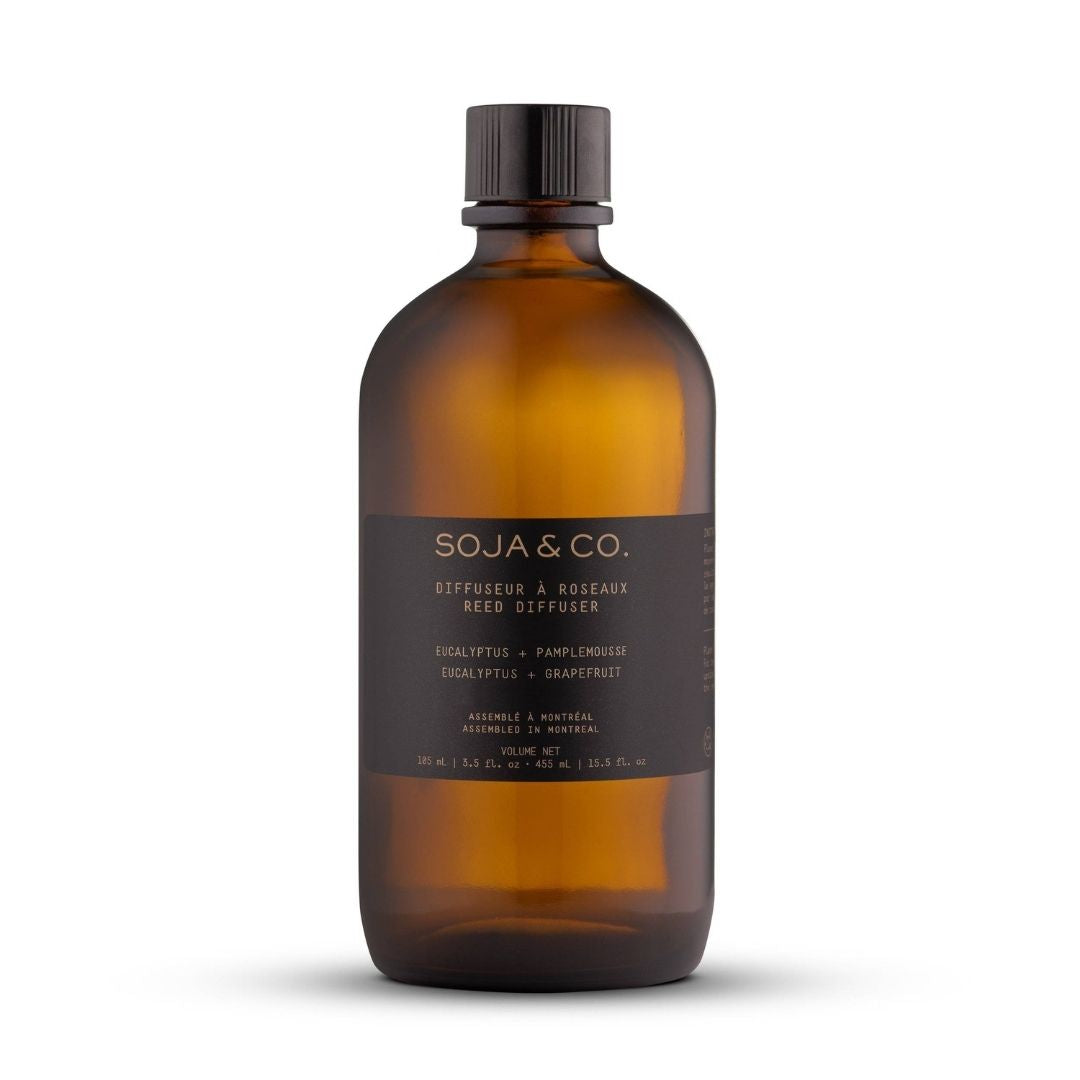 Diffuseur à roseaux | Eucalyptus + Pamplemousse